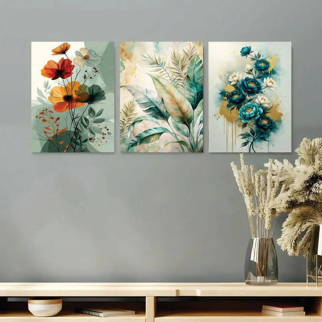 Flower Design Wall Art & Paintings
