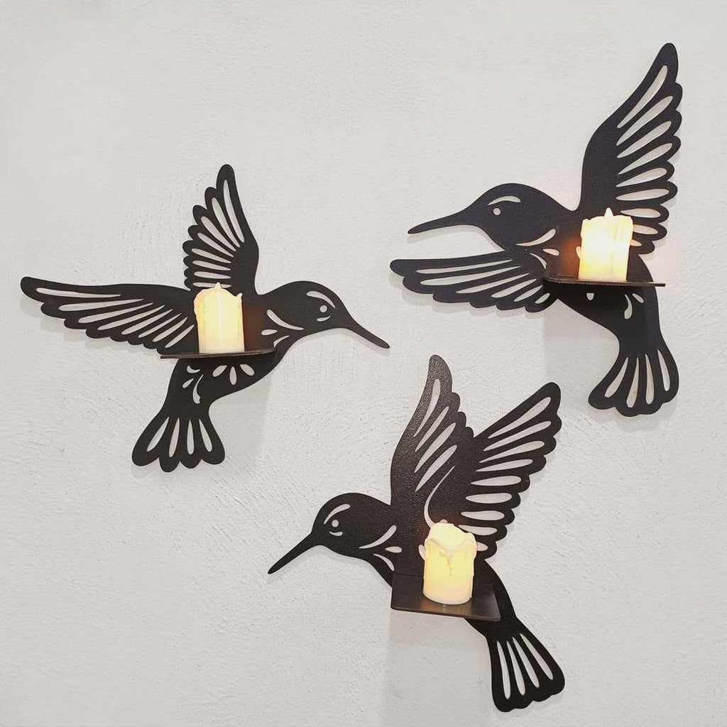Hummingbird 3D Wall Shelves