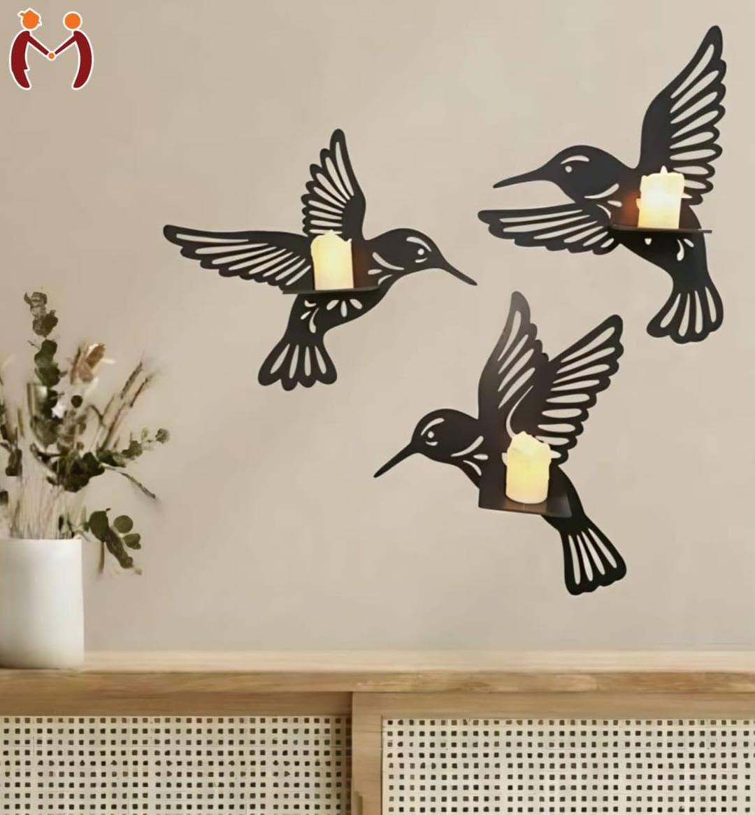 Hummingbird 3D Wall Shelves