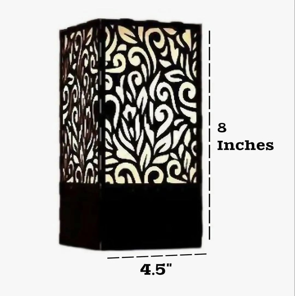 Floral Laser Cut Table Lamp