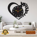 Modern Heart Wall Clock